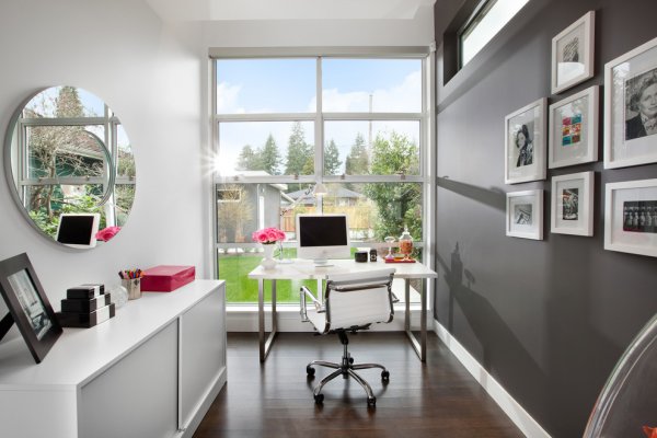 small-home-office-with-a-cool-gray-home-office