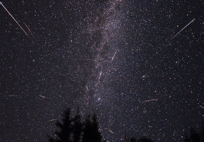 Spektakularna kiša meteorita večeras