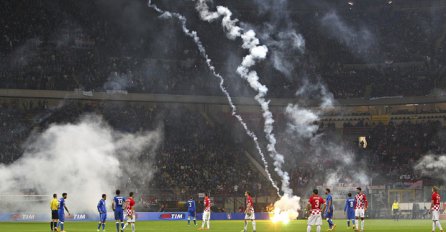Hrvatski navijači zadržani u Milanu do srijede