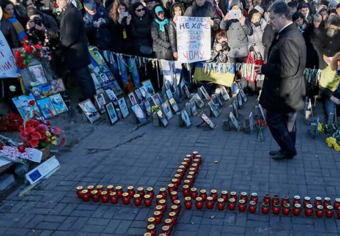 Ukrajinci obilježili godišnjicu početka anti-vladinih demonstracija