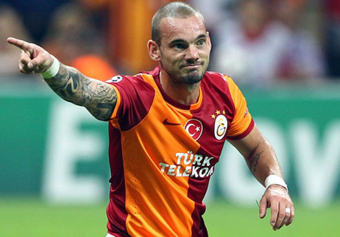 Wesley Sneijder na pragu Premier lige
