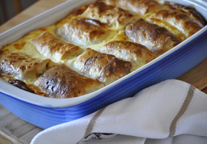 Palačinke punjene mljevenim mesom