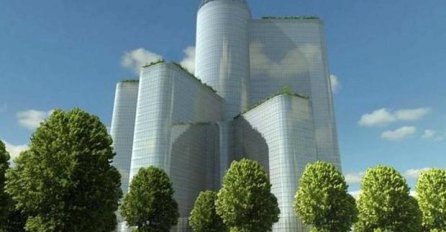 Groblje u visokim zgradama