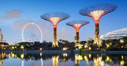 Vrtovi pored zaljeva – prelijepi hi-tech park u Singapuru
