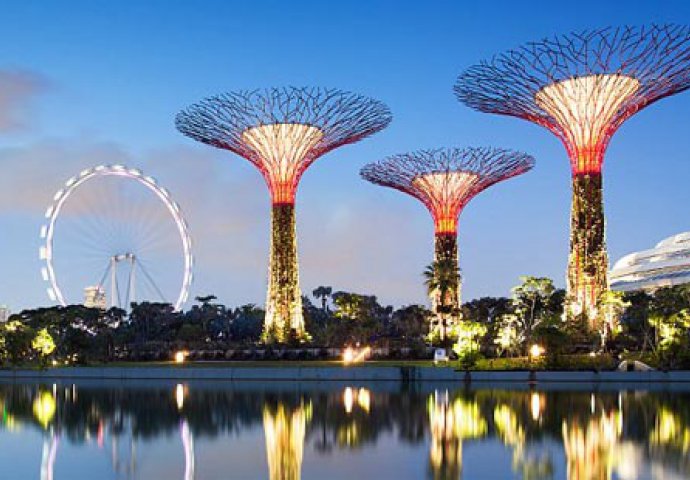 Vrtovi pored zaljeva – prelijepi hi-tech park u Singapuru