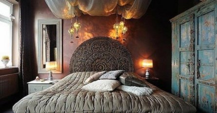 Mističan i sofisticiran - gotički stil u spavaćoj sobi
