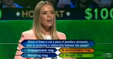 Pala već na prvom pitanju "Milijunaša" i potpuno se osramotila!
