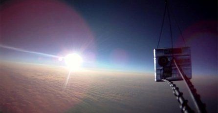 Pogledajte izlazak Sunca iz stratosfere