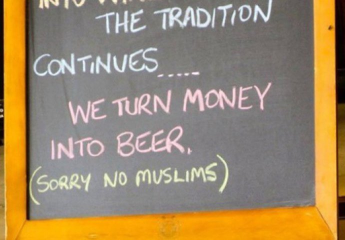 Muslimanima zabranjen ulaz