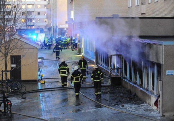 Zapaljena džamija u Švedskoj