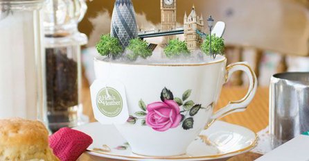 Minijaturni gradovi u šoljicama i čašama