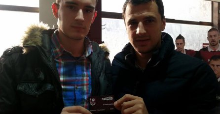 To je ljubav: Makedonac prešao dug put kako bi postao član FK Sarajevo