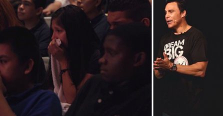 Inspirativnim govorom za 4 minute rasplakao kompletnu srednju školu