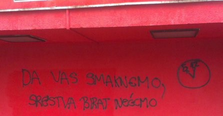 Prijeteći grafiti osvanuli na stadionu Bilino polje