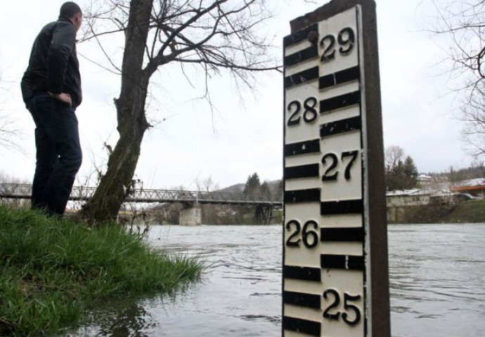 Vodostaj Vrbasa kod Banjaluke u opadanju