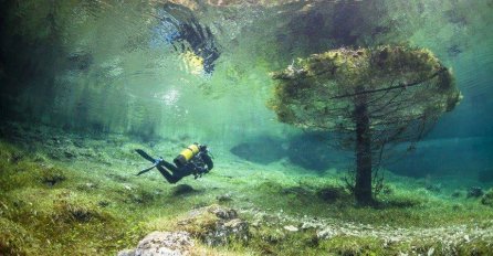 Topljenjem snijega australijsko jezero postaje podvodni park