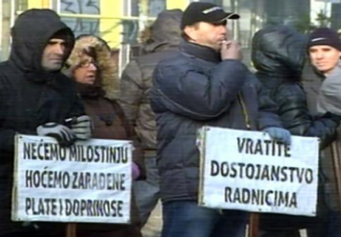 Sutra protesti radnika u Tuzlanskom kantonu!