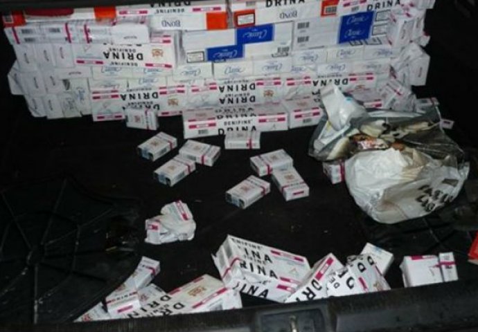 Granična policija spriječila šverc cigareta i novca