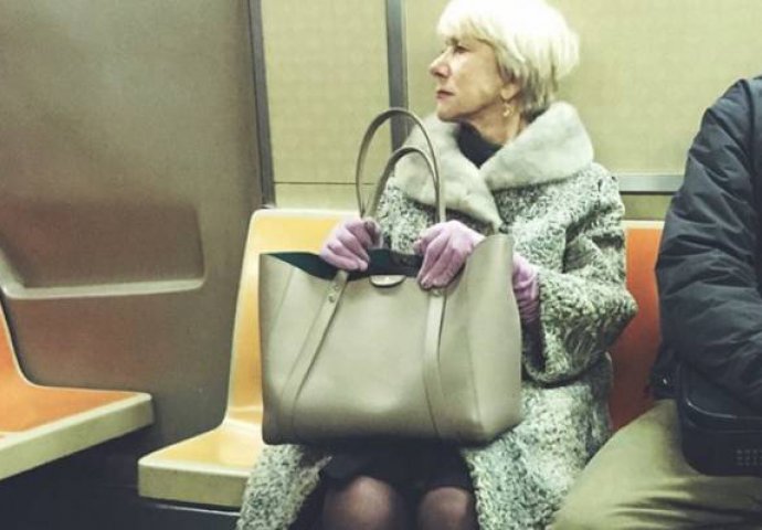 Helen Mirren se voli voziti gradskim prevozom