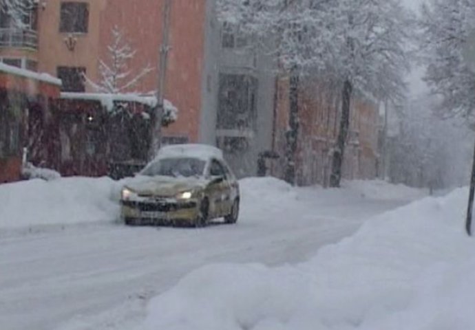 I to je moguće: Trebinje okovano snijegom