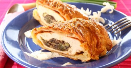 Piletina u lisnatom tijestu