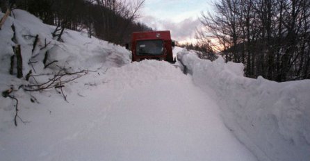 Nevrijeme u Hrvatskoj, snijeg širom regiona