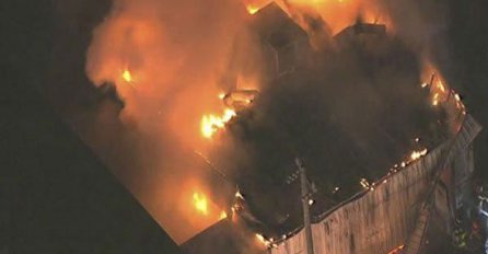 Požar u Islamskom institutu u Hjustonu!