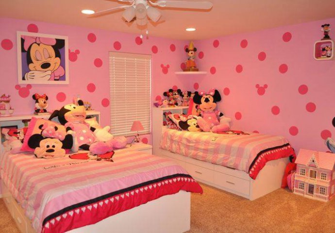Mickey & Minnie Mouse inspiracija za dječije sobe