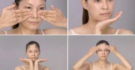 Zogan masaža: Podmladite lice ovim vježbama