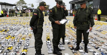 Zaplijenili kokain vrijedan devedesetak miliona dolara