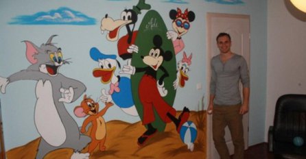 Tuzlak oduševljava svojim muralima i slikama rađenim air-brush tehnikom