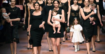 Revija za mame u potpisu Dolce & Gabbana