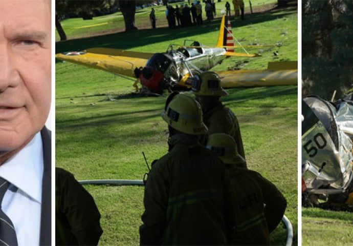 Harrison Ford povrijeđen prilikom pada aviona kojim je sam upravljao