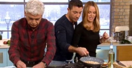 Pogledajte: Amanda Holden prosula tavu vrućeg graha po Gino D'Acampo