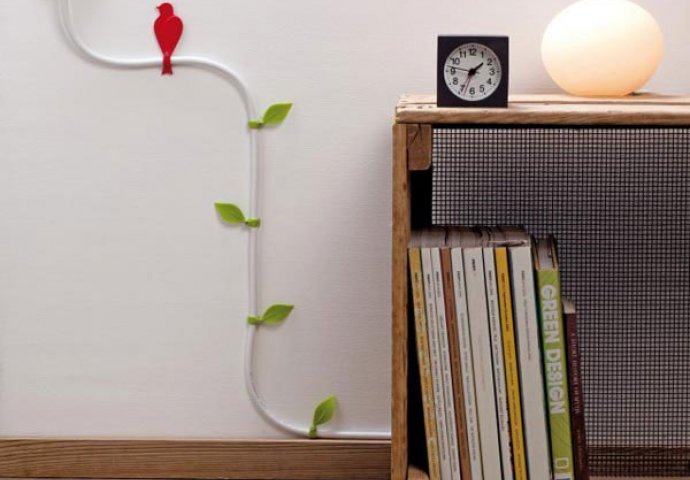 Kreativne ideje kako da kablovi postanu odlični zidni ukrasi