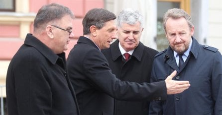 Borut Pahor dočekao Predsjedništvo BiH u Ljubljani