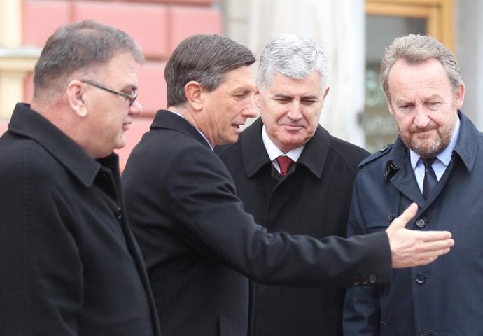 Borut Pahor dočekao Predsjedništvo BiH u Ljubljani