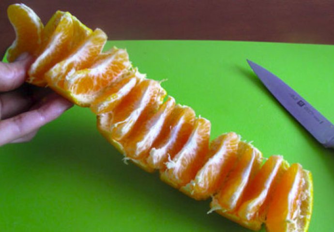 Ogulite narandžu u tri poteza!