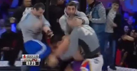 Masovna tučna na MMA meču - pogledajte video!