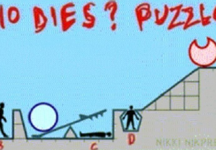 Ko je ovdje poginuo: Samo ljudi s IQ većim od 140 mogu riješiti ovu zagonetku