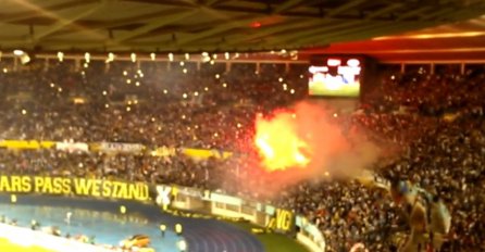 VIDEO: Austrijanci pobjesnili: Pogledajte šta su napravili navijači BiH na stadionu