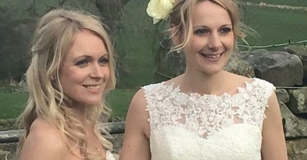 Glumica Michelle Hardwick se udala za svoju djevojku Rosie za Uskrs