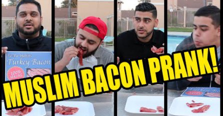 Muslimanima dao puretinu, a onda ih uvjerio da su jeli svinjetinu. Pogledajte njihovu reakciju!