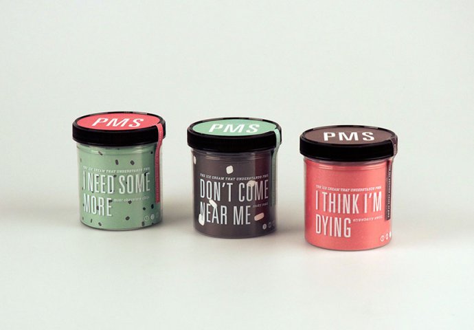 Osmišljen PMS sladoled: Razumije kako se žena osjeća tokom onih dana u mjesecu