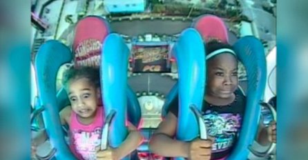 Vožnja u "praćki" ove dvije djevojčice će vas sigurno zabaviti!