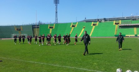 Trening fudbalera FK Sarajevo