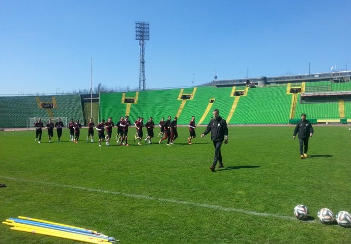 Trening fudbalera FK Sarajevo