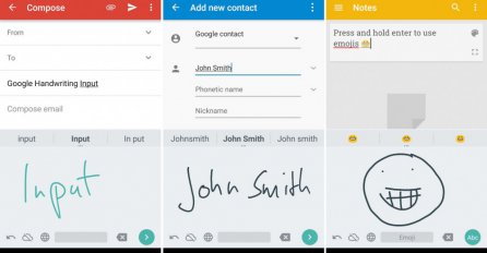 Tastatura koja prepoznaje vaš rukopis i pretvara ga u štampani tekst