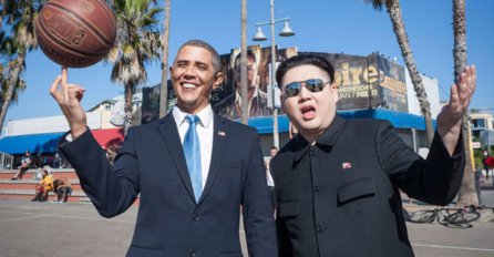 Barack Obama i Kim Jong Un se sastali u Los Angelesu