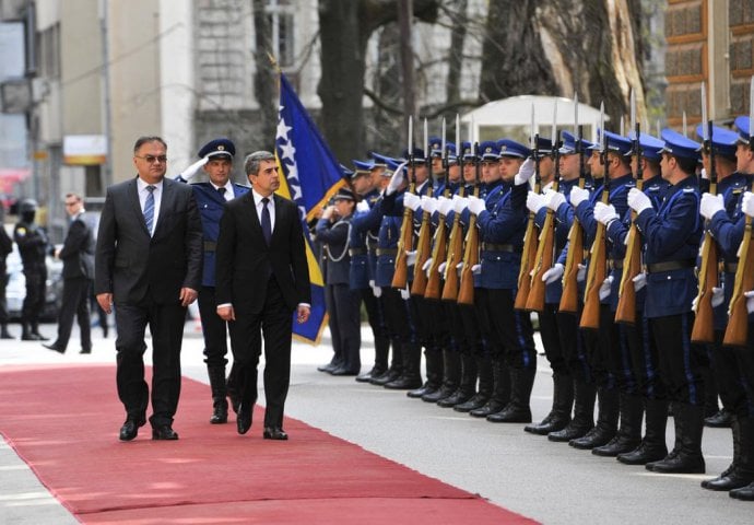 Svečani doček za predsjednika Bugarske u Sarajevu